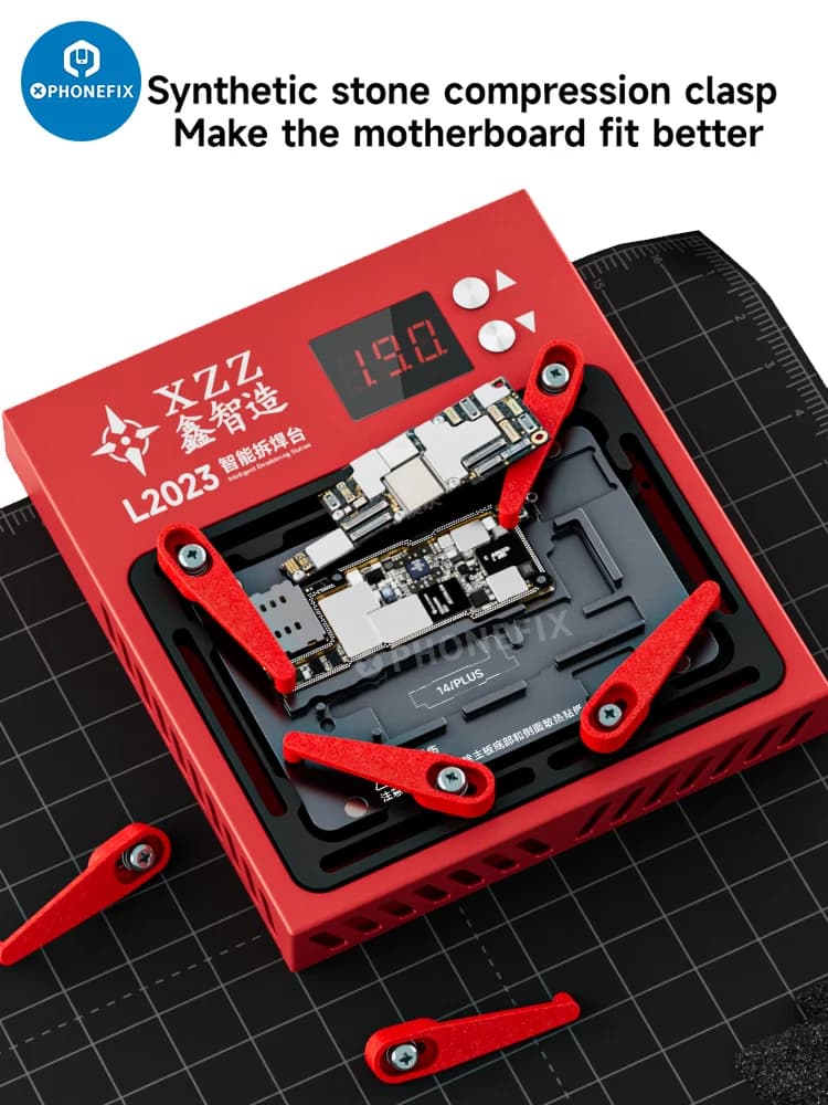 XZZ L2023 Verwarming Board Voor iPhone X-14 15 16 17 Pro Max Android CPU Moederbord Tin Planten Bonding Solderen verwarming Plaat