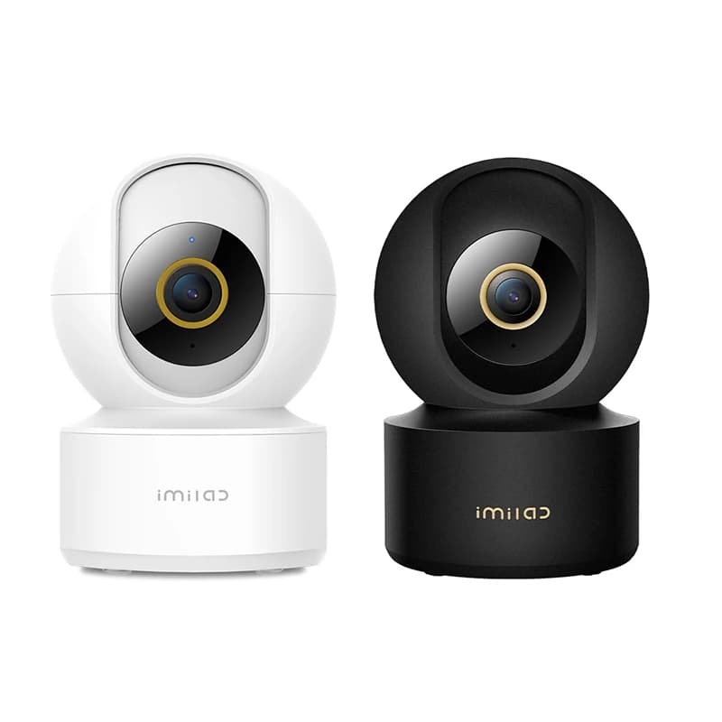 IMILAB Babyfoon Binnenbeveiligingscamera met AI-detectie Nachtzicht 2-weg audio 360 °   PTZ Compatibel met Xiaomi Home App