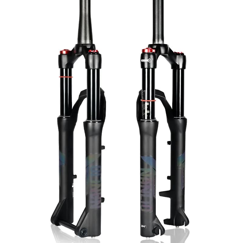 Nanlio Mountainbike Verende Vork 20 24 Inch 100 120 140mm Schokabsorptie Steekas Quick Release Fietsaccessoire
