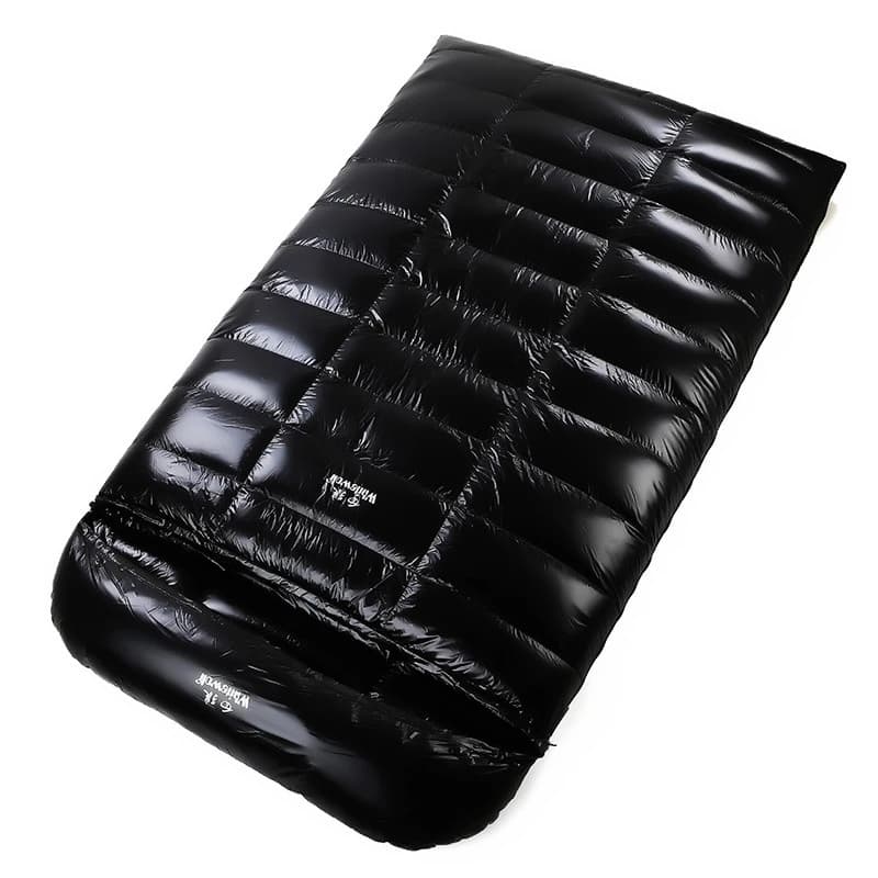 220*130 CM Vulling 4500g/5000g/5500g/6000g Ultralarge 2 Persoon Witte eendendons Volwassen Winterslaapzak Outdoor Camping Envelop