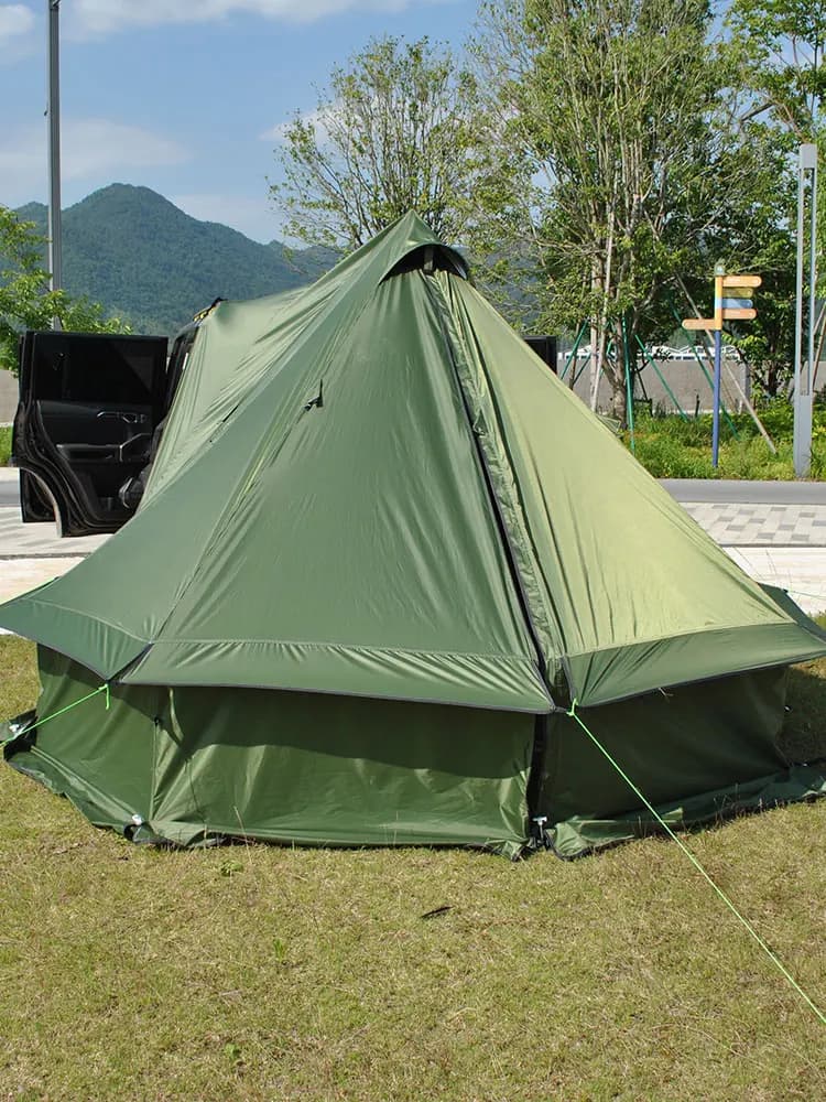 Auto-achtertent voor 8-persoons – Ultralichte auto-achtertent met vloer, waterdicht en winddicht, Family Camping Essential