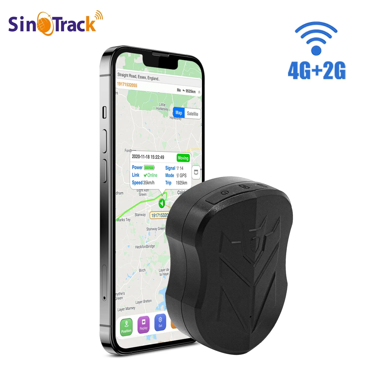 Nieuwe 4G Waterdichte ST-915 10000mAh Batterij GPS Tracker Voertuig Track Locator Magneet Lange Standby Real Time Positie APP