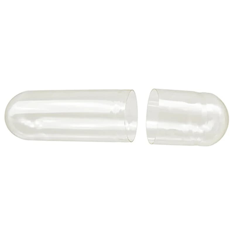 1000 STKS Lege Capsules Maat 000 00 0 1 Vegan Gescheiden Holle Capsules Vegetarische Kosher Halal HPMC Holle Transparante Capsule