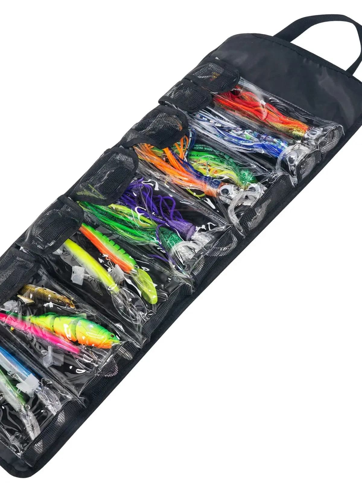 THKFISH Vissen Popper Lure Bag Waterdicht Opvouwbaar Hard Baits Organizer Case Kunstmatige Lokken Handtas Grote Capaciteit 7/8 Zakken