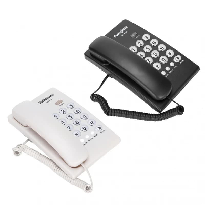KXT504 Desktop vaste telefoon Multifunctionele vaste telefoon met grote knop voor thuishotel Vaste vaste telefoon met grote knop