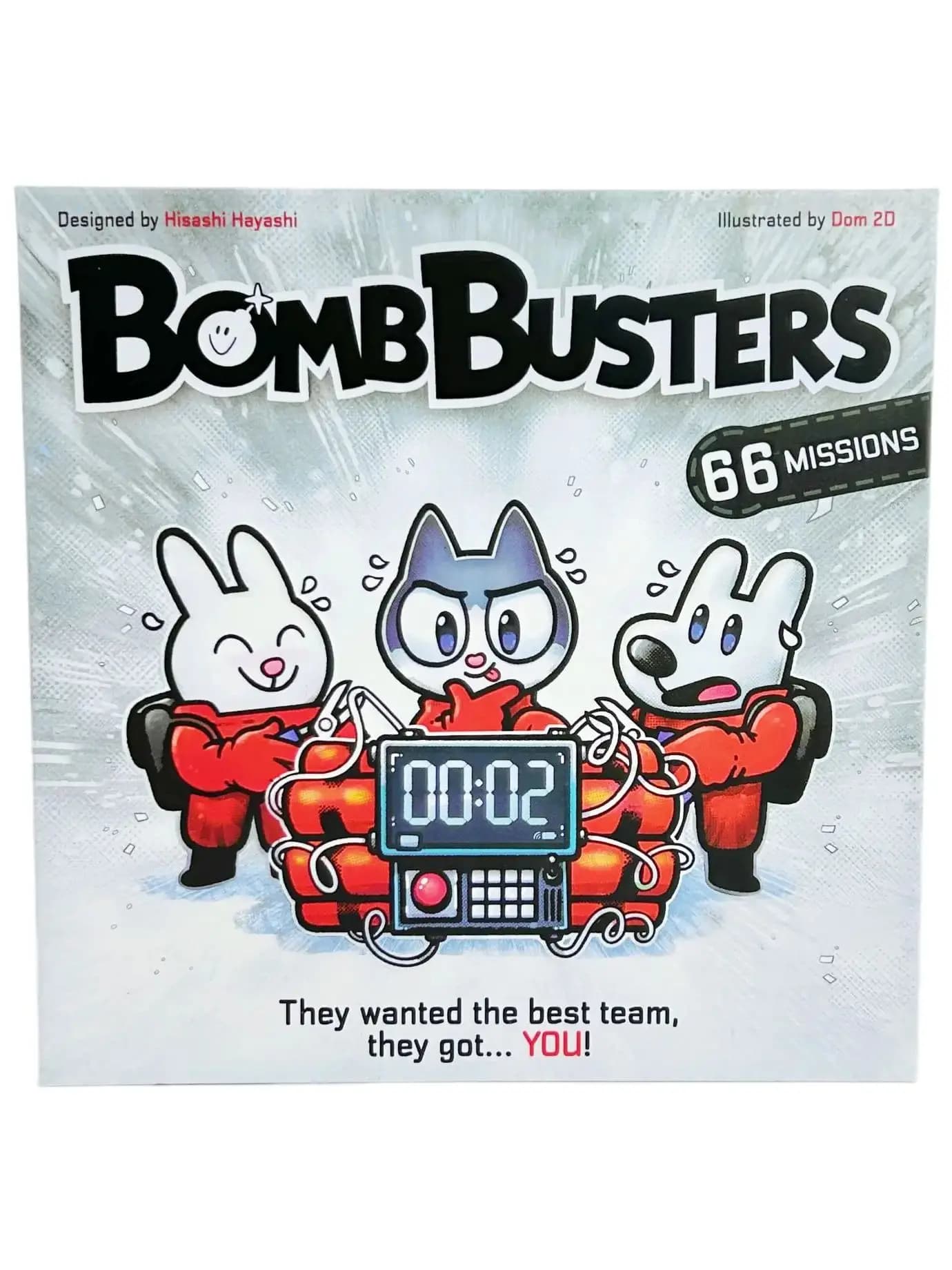 Bombbusters Kaartspel |   2 5 Samenwerkend strategisch spel geïnspireerd op poker |   Leuke gezelschapsspellenavond keuze |   Voor kinderen &
