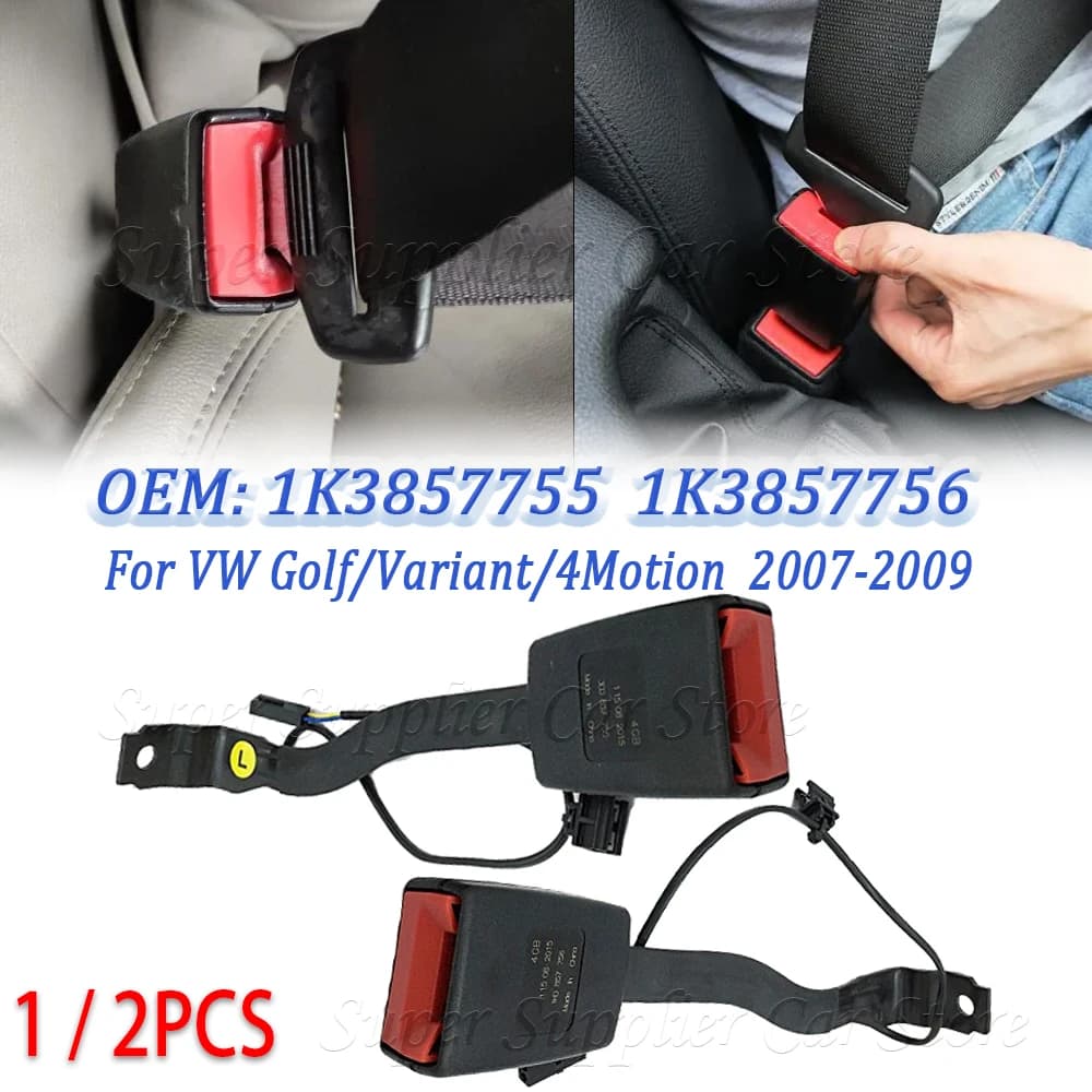 Voor VW Golf 5 6 GTI MK6 Plus Passat B6 Jetta MK5 GLI EOS Veiligheidsgordel Klink Gesp Voor 1K3857755 1K3857756 1KD857755B 1KD857756