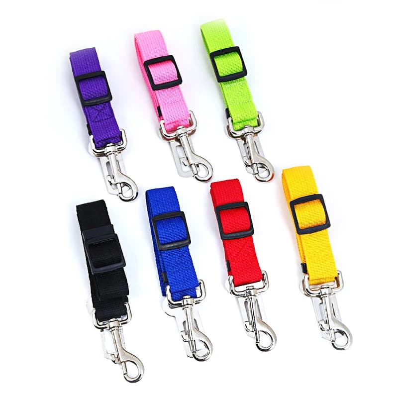 24 / 16 / 8 Stuks Auto Hond Gordel Puppy Auto Veiligheidsgordel Harnas Loden Clip Hond Levert Veiligheidshendel Auto Tractie Producten