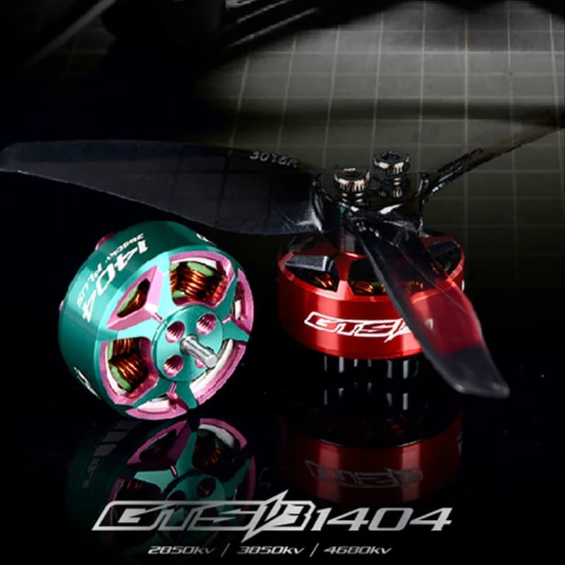 RCinpower GTS V3 1404 Plus FPV borstelloze motor