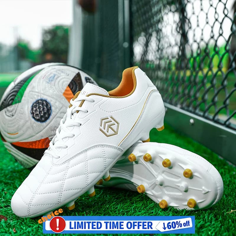 Voetbalschoenen voor heren, lange noppen, buitensport, voetbalschoenen voor volwassenen, jeugdtraining, antislip, ademend, wedstrijdvoetbalschoenen
