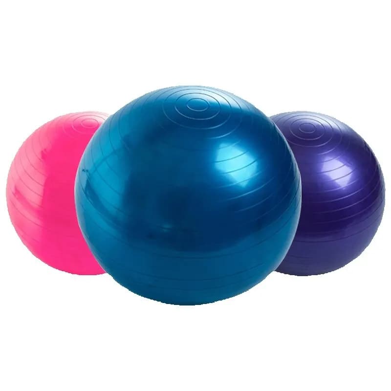 Yogabal Oefenbal, Pilatesbal, Antislip Stabiliteitsbal, Heavy Duty Gymbal voor Fitness, Balans, Core Workout