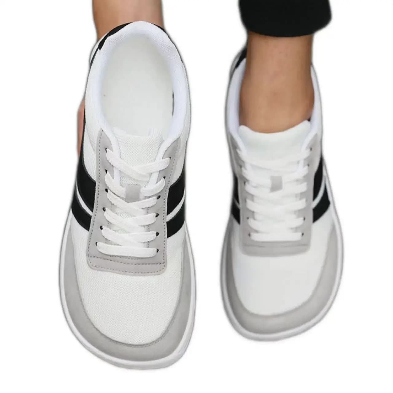 Mannen Schoenen Brede Neus Sneakers Mode Nieuwe Zachte Zool Brede Laatste Schoenen Outdoor Casual Schoen Unisex Mesh Barefoot Schoenen Tenis De Hombre