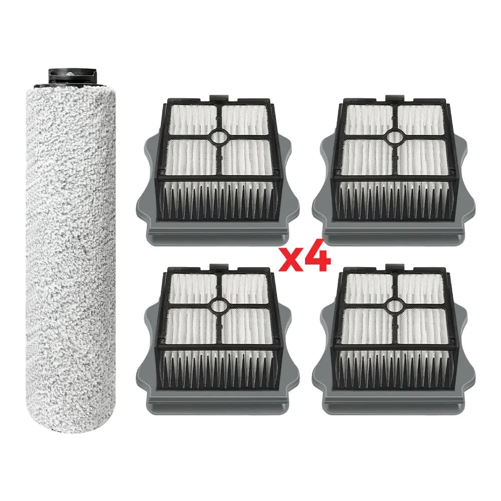 Geschikt voor ( Tineco iFloor 5 Steam / Floor One S5 Steam ) Onderdelen Accessoires Rolborstel HEPA-filter Set voor robotstofzui