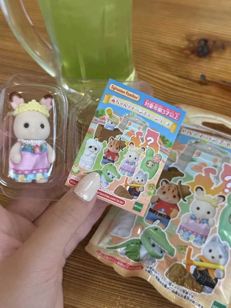 Sylvanian Families 2026 Nieuwe Blind Bag Adventure Verzamelfiguren Verrassing Gevlokte Speelgoed Mummie Tijger Cactus Voor Volwassen Verzamelaars