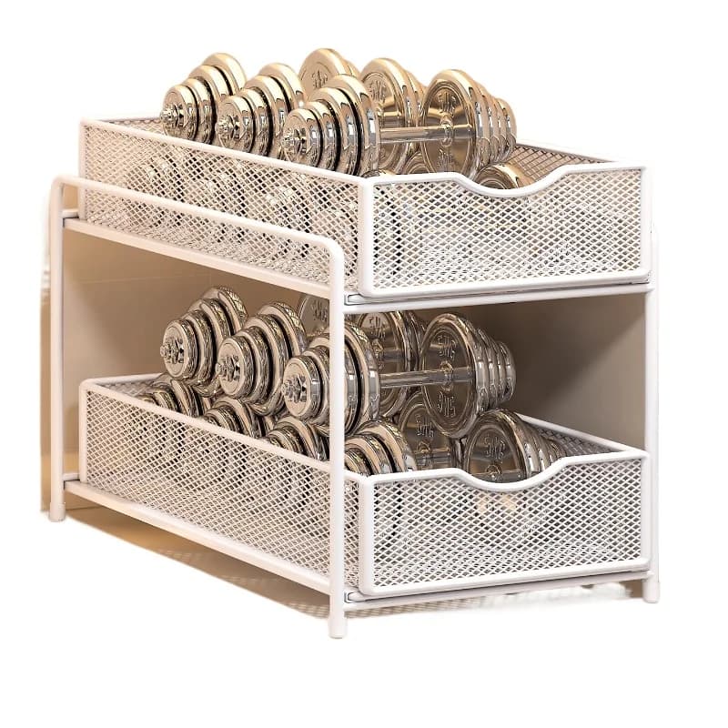3 Laag Waterdichte Badkamer Sliding Organizer Vanity Plank Met Antislipmat Douchekast Mand Geventileerde Wc Opbergdoos