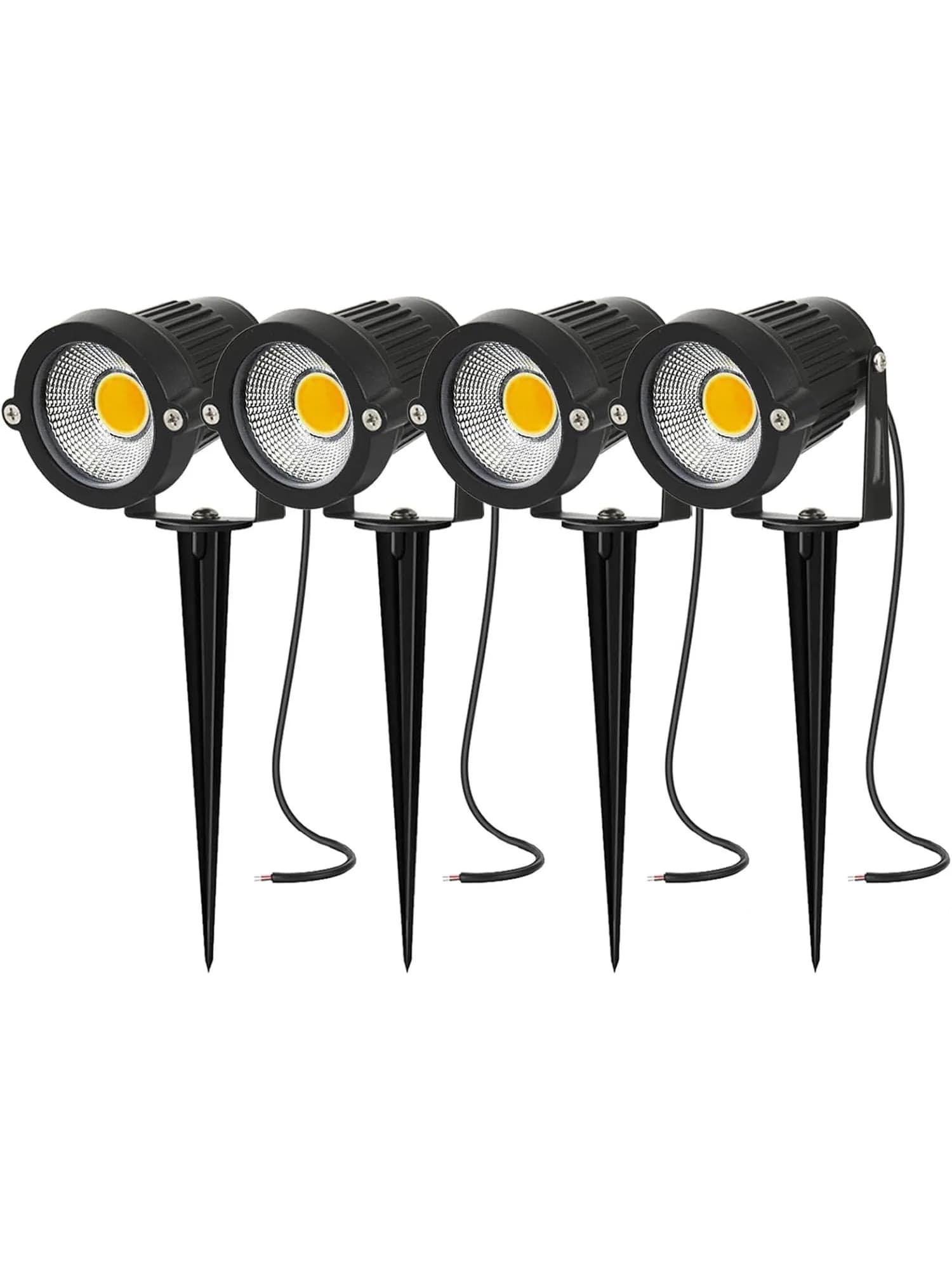 4-10 Pack Outdoor Landschap Spots Verlichting LED Tuin Spot Verlichting 3W 7W 220V12V Waterdicht voor Pathway Yard Muren Bomen Vlaggen