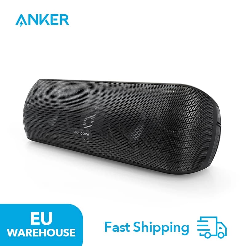 (EU-voorraad) Soundcore Motion + Bluetooth-luidspreker, Hi-Res 30W audio, BassUp-technologie, draadloze hifi-luidspreker met app