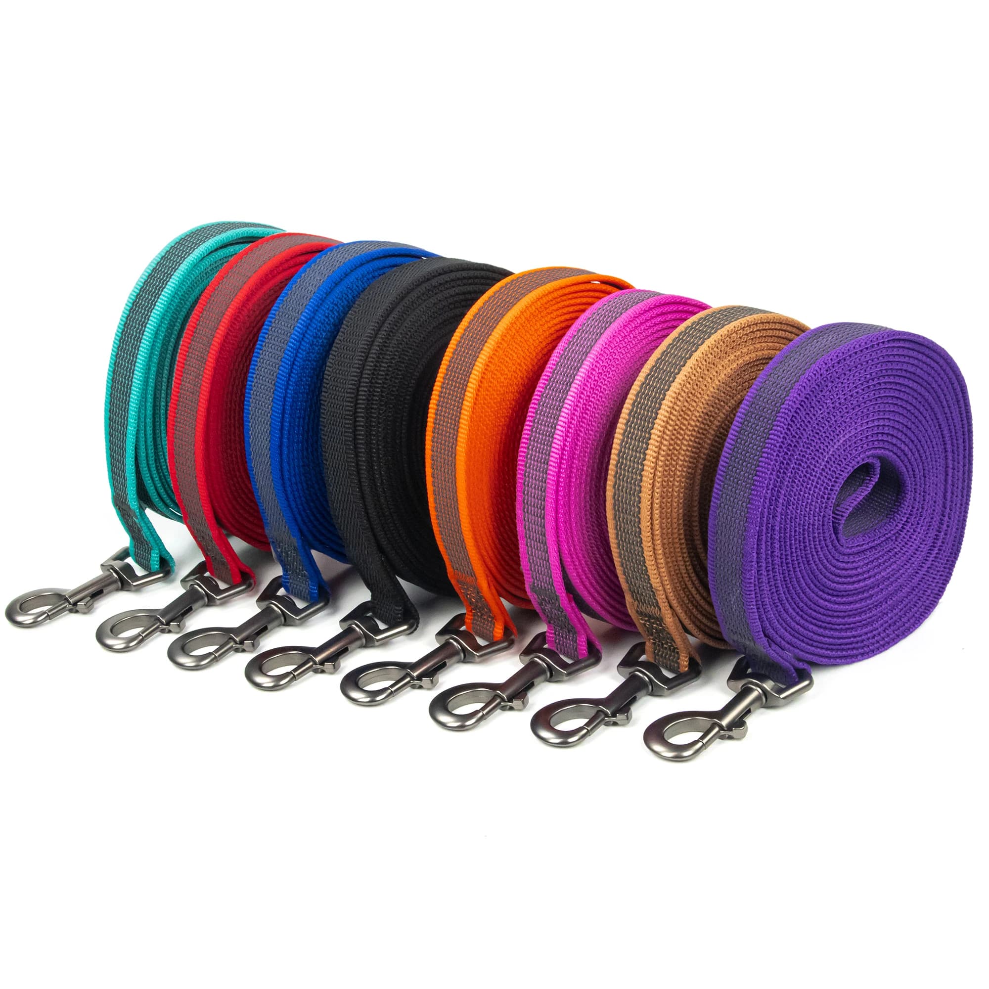 1,5M 2M 3M 15M Medium Kleine Lange Hondentuig 10M Latex Zijde Gemakkelijke en Handige Lichte Trainingsriem Grote Hondentuigen 5 Meter