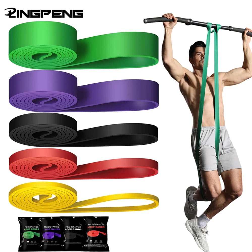 20 ~ 230lbs Zware Weerstandsband Agility Training Workout Gym Apparatuur Yoga Pilates Accessoires Rubberen Band Home Gym