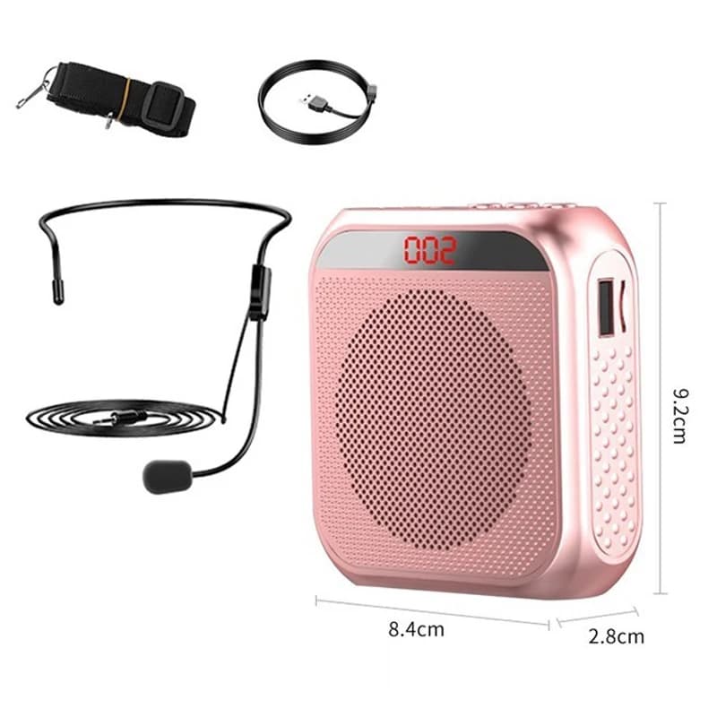 Luid geluid Megafoon Bullhorn Audioversterker Luidsprekersysteem Luidspreker Versterkte USB-spraakmicrofoon Megafon Leraren Toespraak
