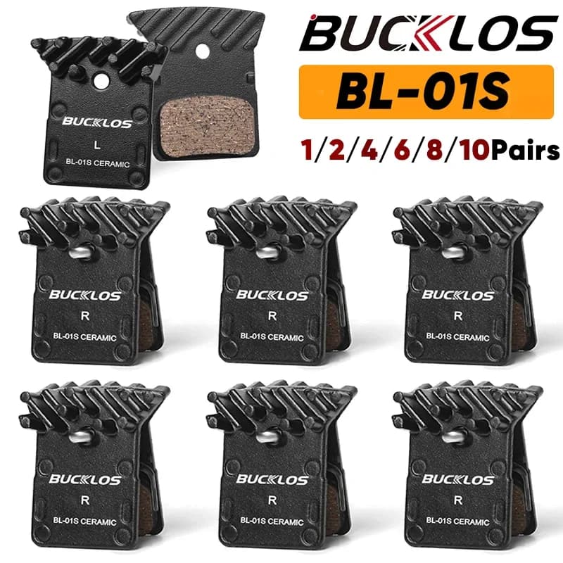 BUCKLOS Keramische Fiets Schijfremblokken MTB Hydraulische Remblokken voor Shimano L05A K04S K05S Road Mountainbike Remblokken