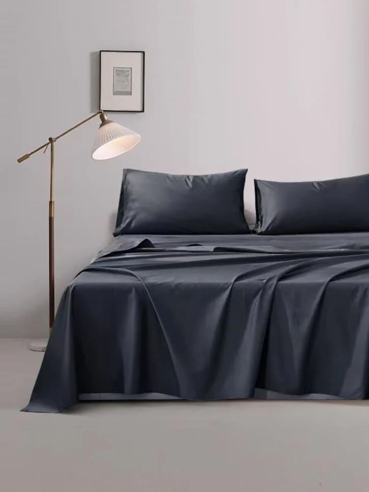 Effen Kleur Platte Laken Kingsize Laken Katoenen Beddengoed Laken Zacht En Comfortabel Hotel Thuis Full Size Laken 260x280cm