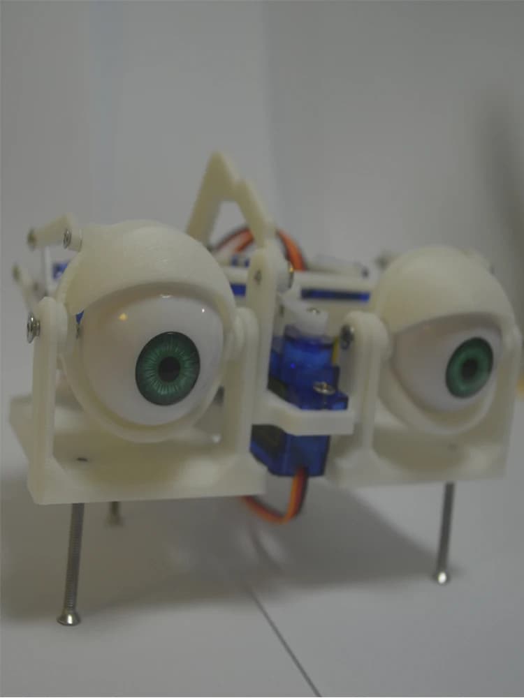 3D Afdrukken SG90 Robotic Eye Voor Arduino Robot DIY Kit ESP32 Open Source Code PS2 Controle Robot Ogen Programmeerbaar Speelgoed Robot Kit