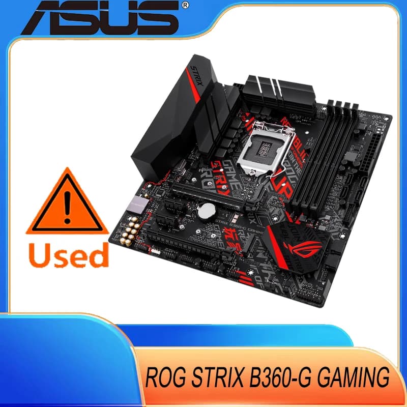 ASUS Republic of Gamers Strix B360-G Gaming LGA1151 Micro-ATX-moederbord