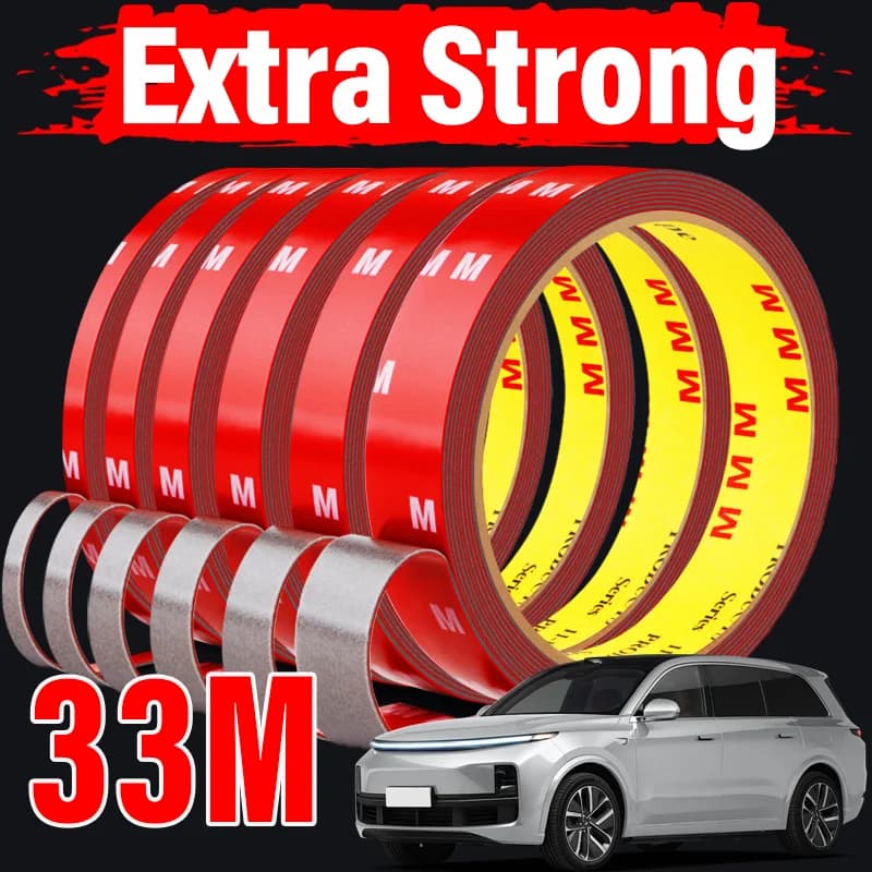 Extra sterke dubbelzijdige plakband Waterdichte acrylschuim plakband voor auto thuis Hoge temperatuur bevestiging plakband