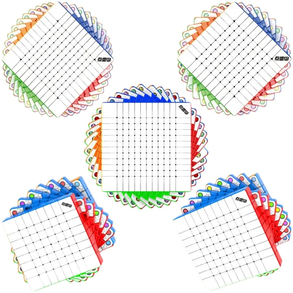 [JudyCube] DianSheng Galaxy 8x8 9x9 10x10 11x11 12x12 Magnetische Magic Speed Cube DianSheng 8x8x8 Ball Core Cubo Magico Puzzel
