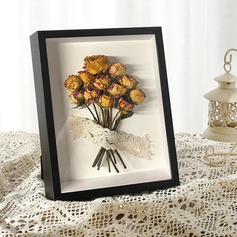 Schaduwdoos Diepte 3 cm Houten fotolijst voor het weergeven van driedimensionale werken Nordic DIY Houten fotolijst Fotodecor