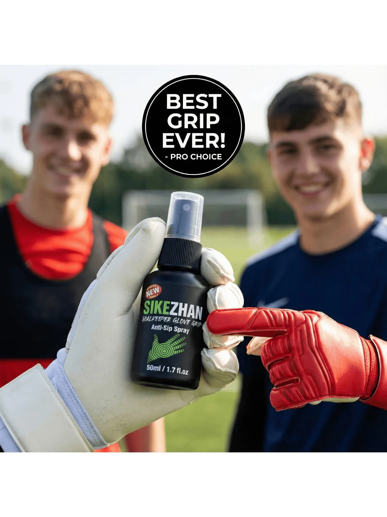 Keepershandschoen Grip Spray - Extra kleverige tackifier voor voetbal en voetbal - Herleven oude handschoenen - Antislip formule voor alle