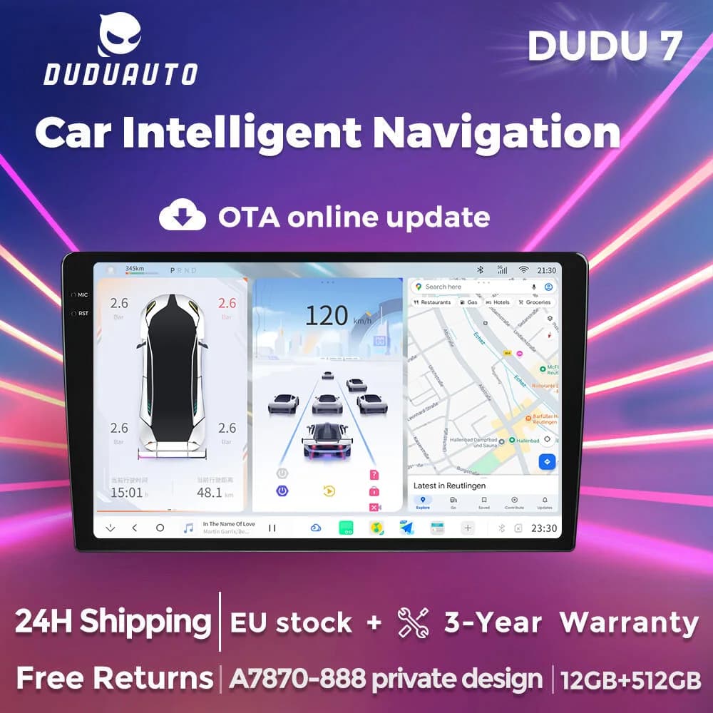 MEKEDE DUDU7 9.5 "10.36" Autoradio Voor Benz BMW Audi VW SEAT Toyota Nissan Honda Fiat GPS navigatie 4G WIFI DSP 2Din Multimedia