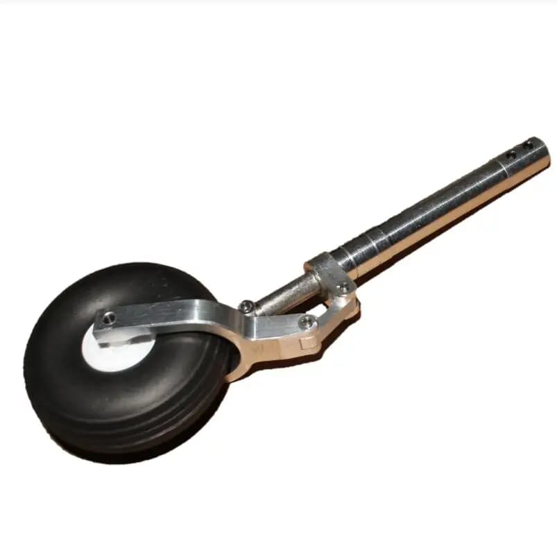 RC Vliegtuig Deel Hoogte 150-240mm D4 D5 Versterkte Demping Knielend Landingsgestel met 70mm Wiel voor 5-10kg Vliegtuigen EDF Vliegtuig