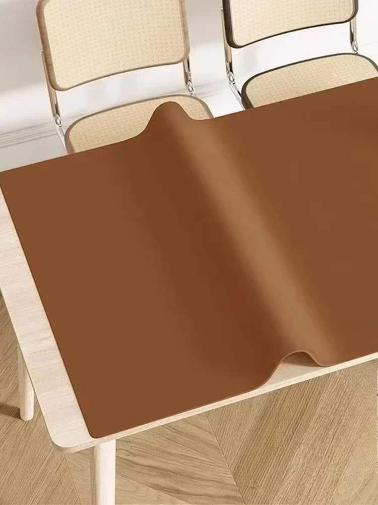 Waterdichte PVC lederen tafelkleed antislip tafelbeschermer bureau-onderlegger toetsenbord muismat grote tafelbeschermer voor thuis kantoor gaming