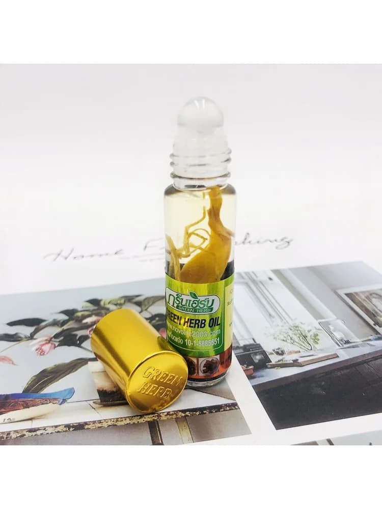 1/2/3/5 stuks Thailand Ginseng Groene Olie 8 ml 046