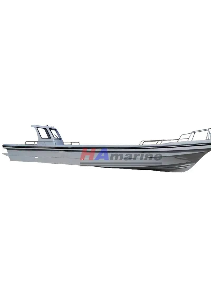 9m glasvezel hogesnelheids vissersboot hetzelfde als Panga Boat Economy FRP-werkboot voor kustbeschermd