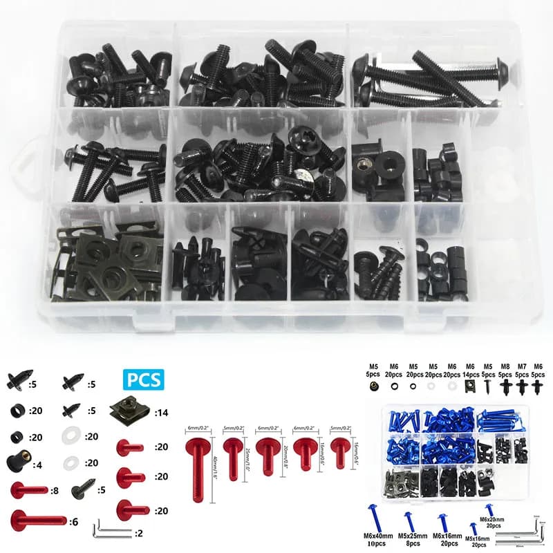 Voor SUZUKI GSXR GSX-R 600 750 1000 K5 K6 K7 K8 K9 K11 GSX-S750 GSX-S1000 GSR600 GSR750 Motorcycle Custom Kuip Schroef