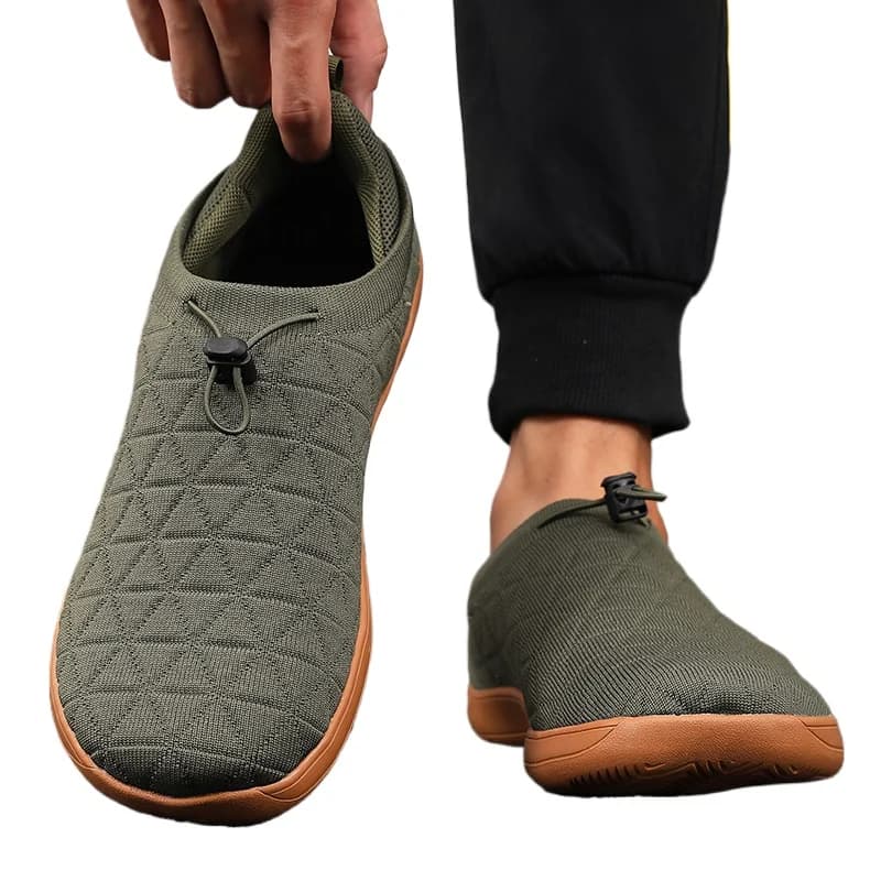 Minimalistische en unisex brede mesh-schoenen voor comfortabel wandelen en casual buitenactiviteiten met zachte zolen, geschikt voor op reis