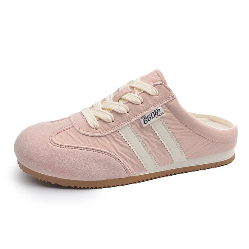 Damesmode Slippers 2025, Zomertrend Casual Comfort Platform Flats Muilezels Slippers Veterschoenen Antislip Outdoor Vrouwelijke Slippers
