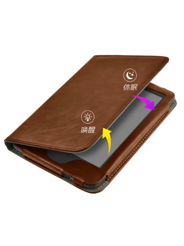 Voor Kobo Clara Kleur Case Clara BW 2024 6 inch Stand Met Kaartsleuf Funda N365 N367 N506 Cover Kobo Clara 2E 6 "Ebook Smart Shell