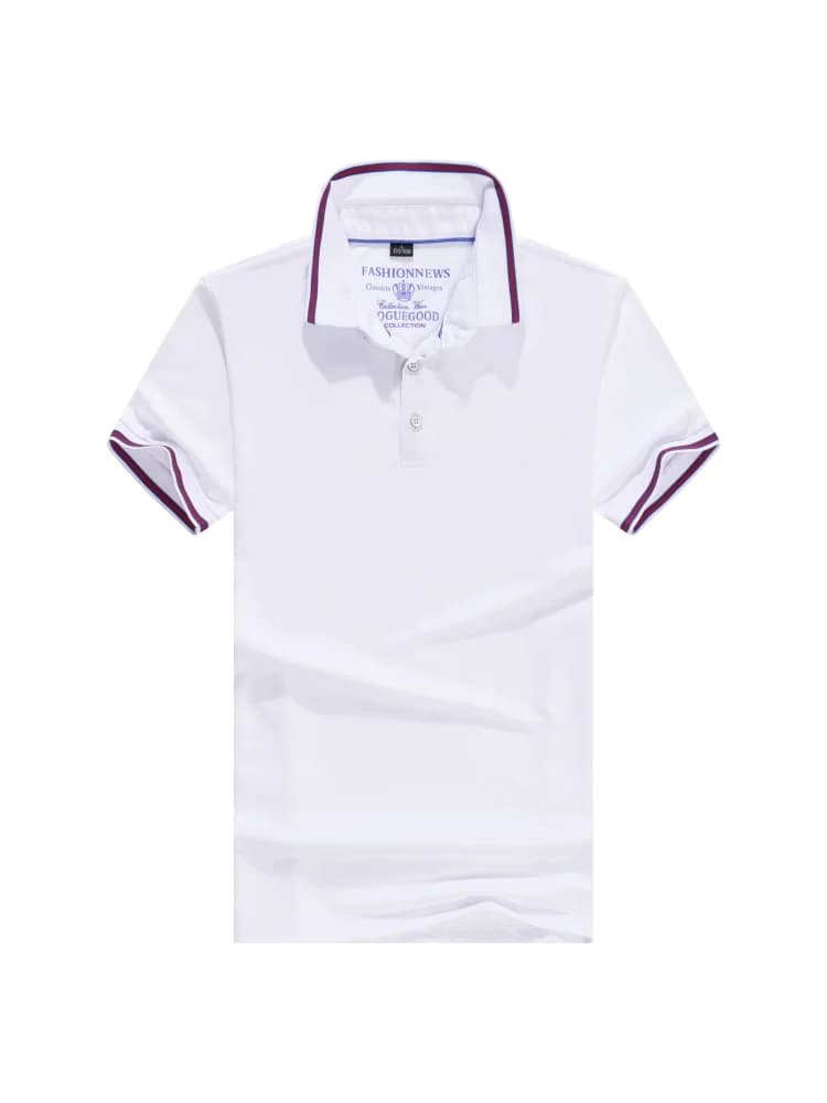 100% katoen Casual herenpoloshirts Heren Designer Korte mouw Aangepast ontwerp en bedrukking Unieke draagbare unisex polos-tops
