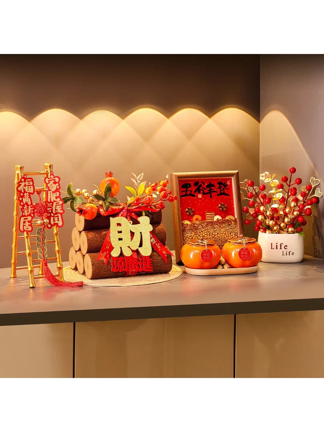 2026 Housewarming Vier Nieuwjaar Lentefestival Brandhout Nieuw huis Verhuis Ceremonie Sfeer Decoratie Benodigdheden Kerstmis