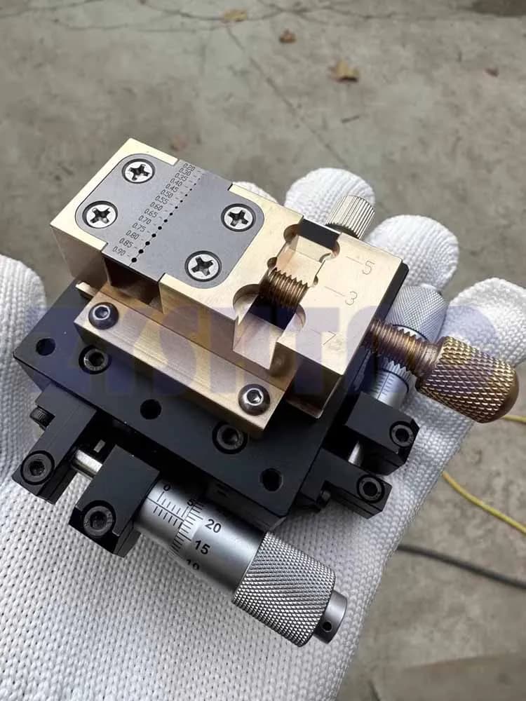 XY-as Lineair podium Fine-tuning Frame Precisiehorloge Handmatig reparatiegereedschap Micro Precision Messing bankschroef Modelonderdelen ZY409 ZY415