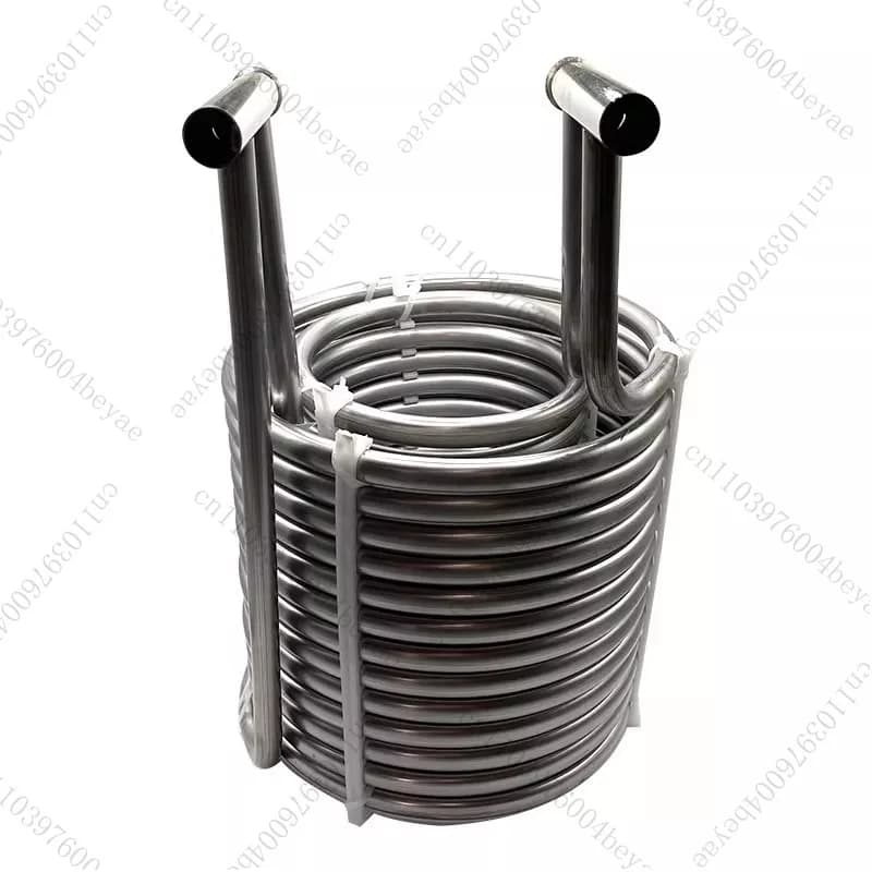 Titanium buis roestvrijstalen spoelverdamper 304 316l spoel elleboog verdamping warmtewisselaar