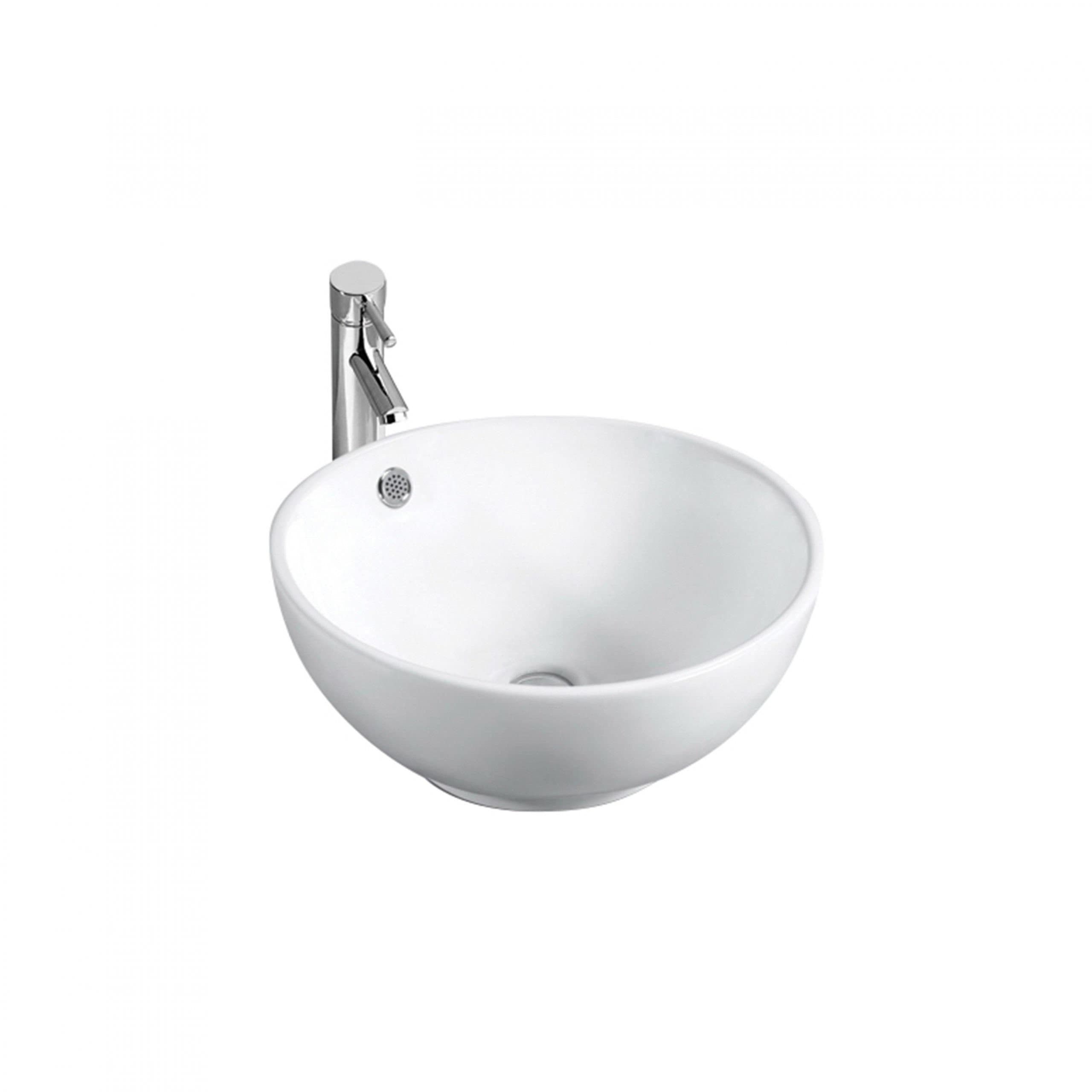 Sanico Massay waskom 43 cm mat wit