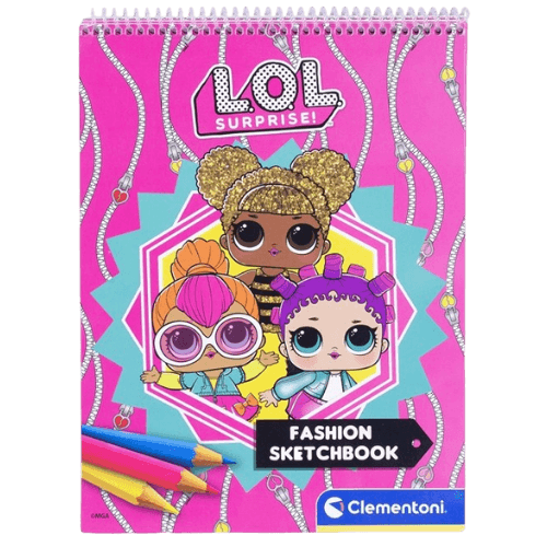 LOL Surprise! Fashion Sketch Book - 21 x 28 cm
