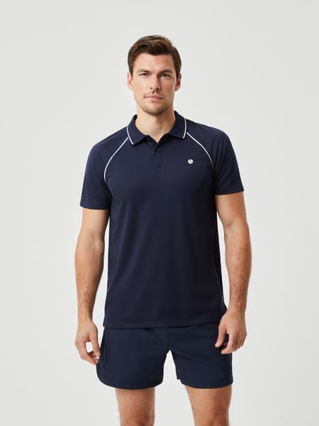 Björn Borg Ace Racquet Polo Blauw, M