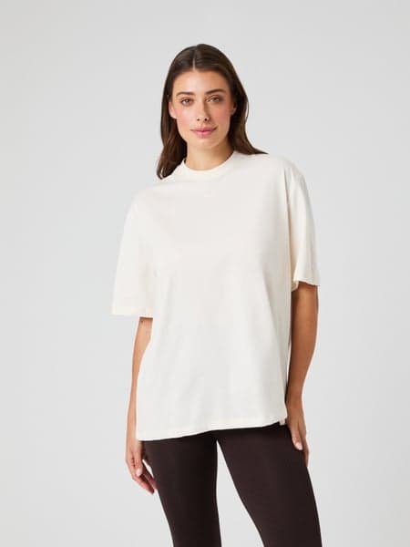 Björn Borg Studio Oversized T-shirt Wit, XXL