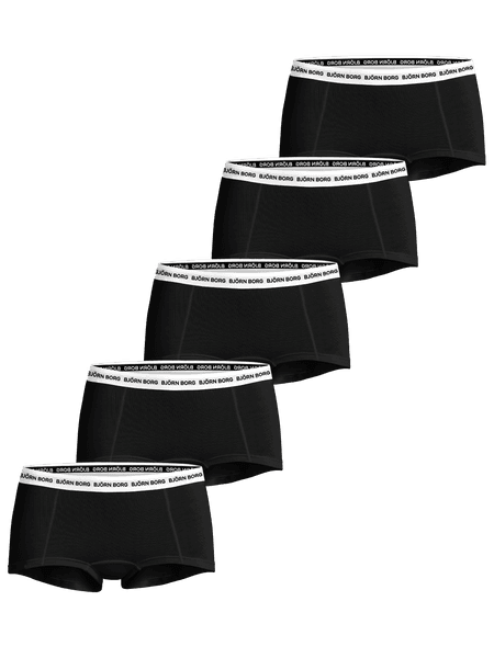 Björn Borg Logo Boxer Shorts 5-pack Zwart, M